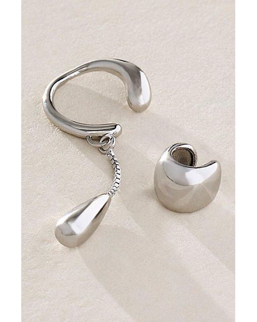 Free People Natural Mari Ear Cuff Set