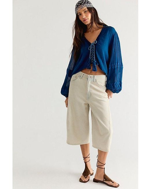 Jen's Pirate Booty Blue Acinda Top