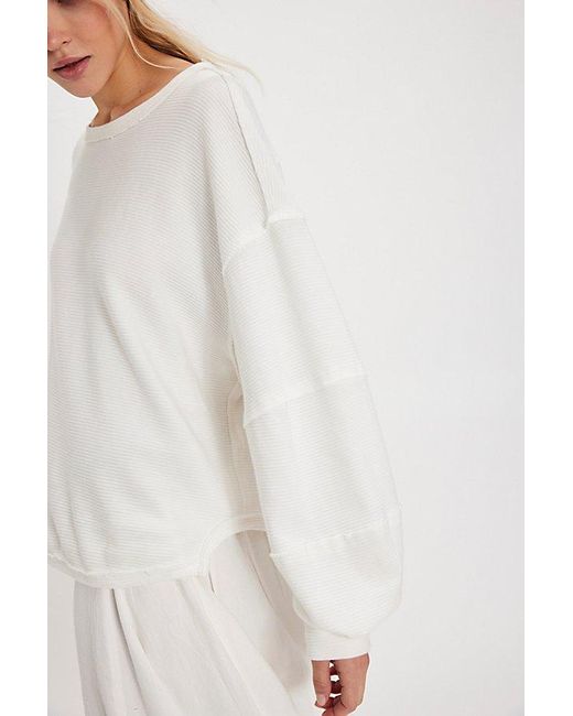 Free People Natural Total Eclipse Tee