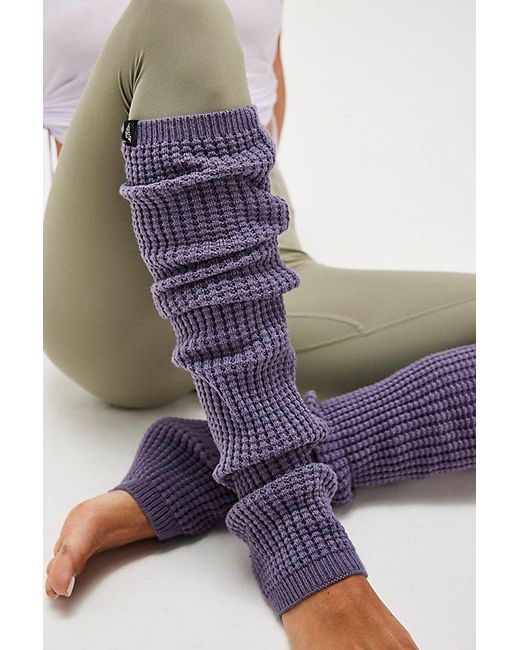 Free People Purple Cool Down Legwarmers