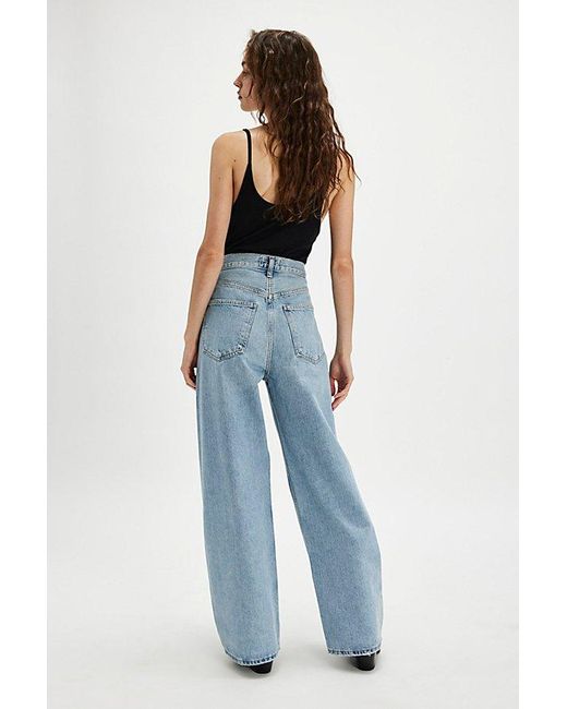 Agolde Blue Low Curve Jeans