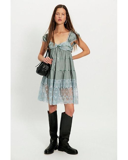 Intimately By Free People Blue One Of A Kind Romper By