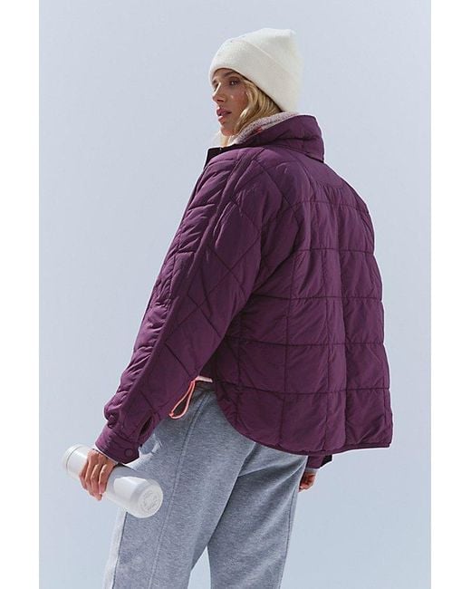 Fp Movement Purple Pippa Packable Puffer Jacket