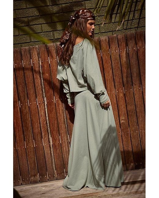 free-est Green Cilla Skirt Set By