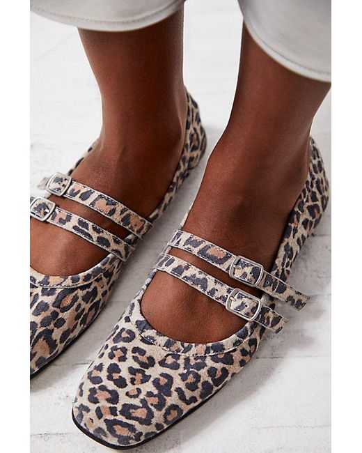 Free People Green Gemini Ballet Flats