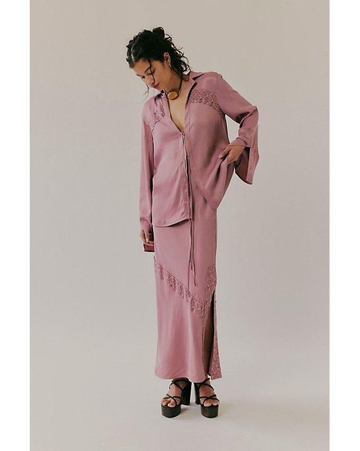 Free People Pink Lucia Set