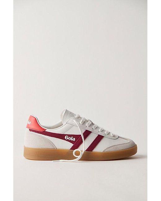 Gola Red Viper Leather Sneakers