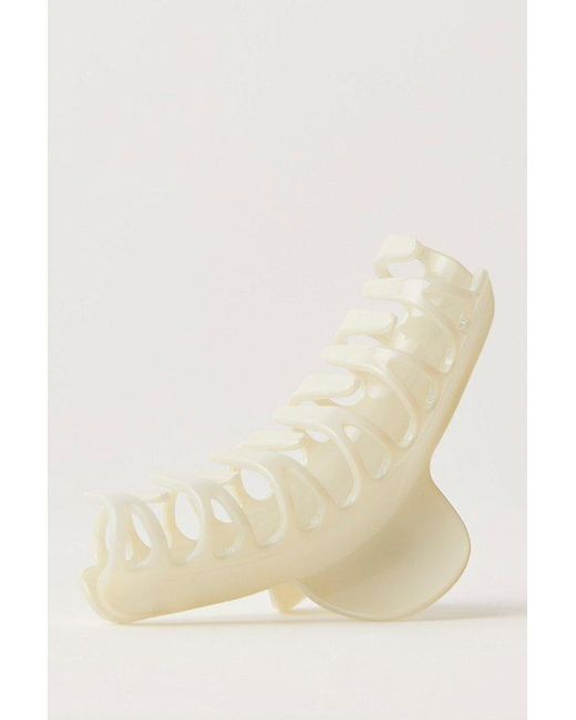 Free People Pink Amelie Acetate Claw Clip