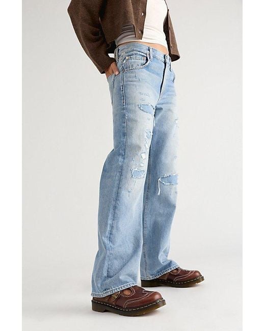 Dr. Martens Blue 8065 Desert Rodeo Mary Janes
