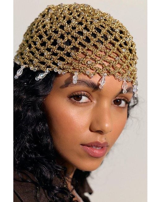 Free People Black Rush Disco Cap