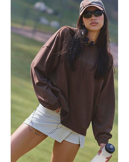 Fp Movement Gray All Star Solid Pullover