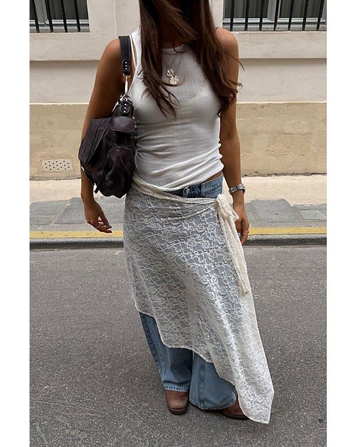 Intimately By Free People White Fresh In Love Tank Top