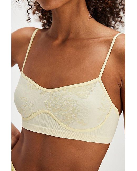 Intimately By Free People Multicolor Rosey Seamless Bralette