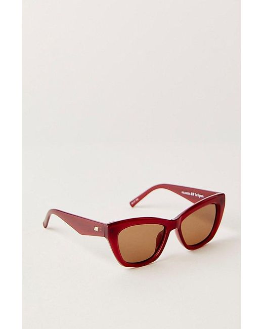 Le Specs Red Lumen Sunglasses