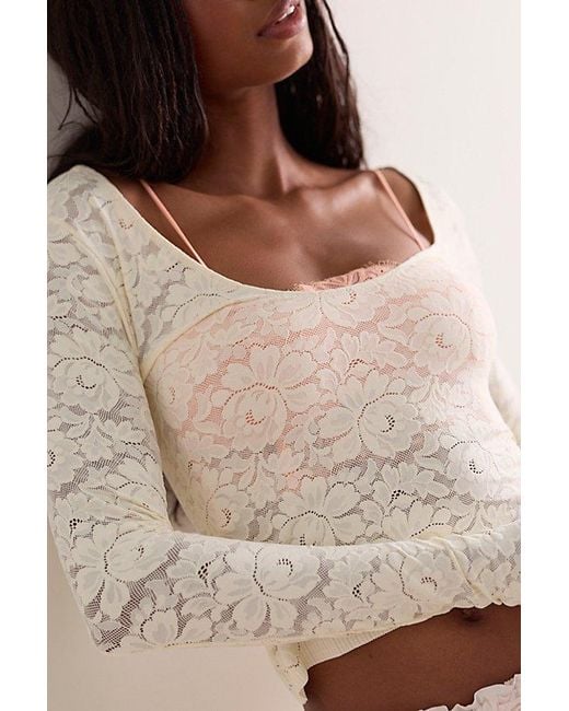 Intimately By Free People Brown Smooth Talking Long Sleeve Top By