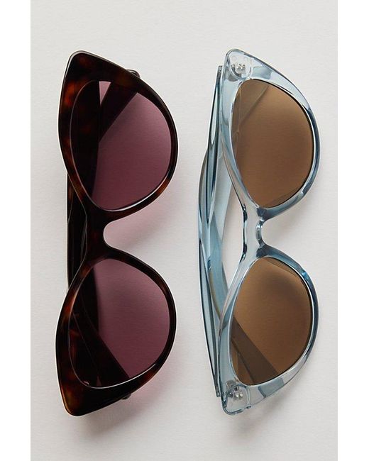 Free People Multicolor Laurel Cat-Eye Sunglasses