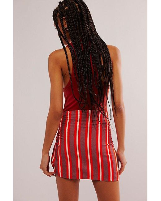 Free People Red Off Shore Sarong