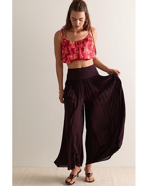 Intimately By Free People Red Another Chance Brami Top By