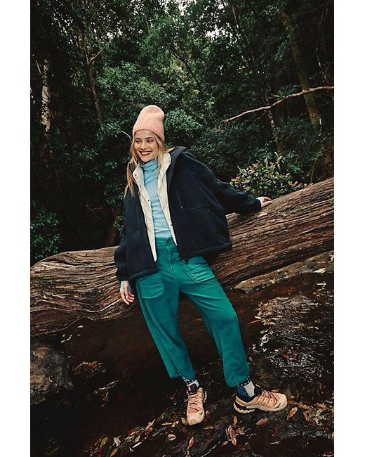 Fp Movement Green Wild And Free Fleece Jacket