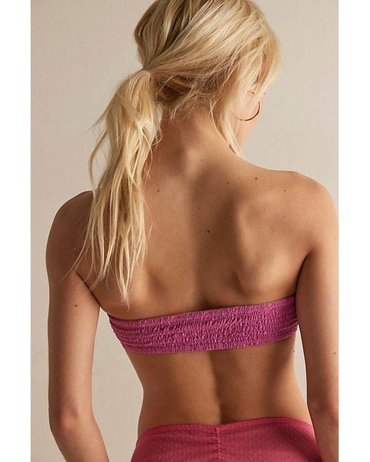 Intimately By Free People Pink Lace Scarf Bandeau By