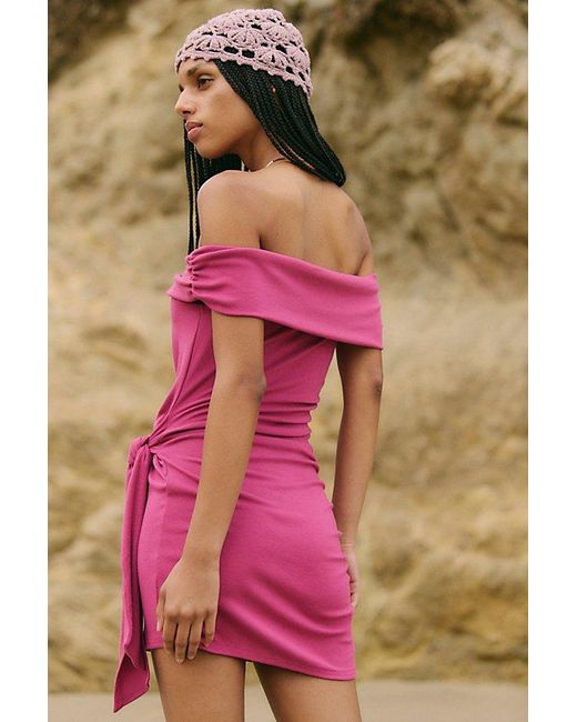 free-est Pink Selly Good Feels Mini Dress By