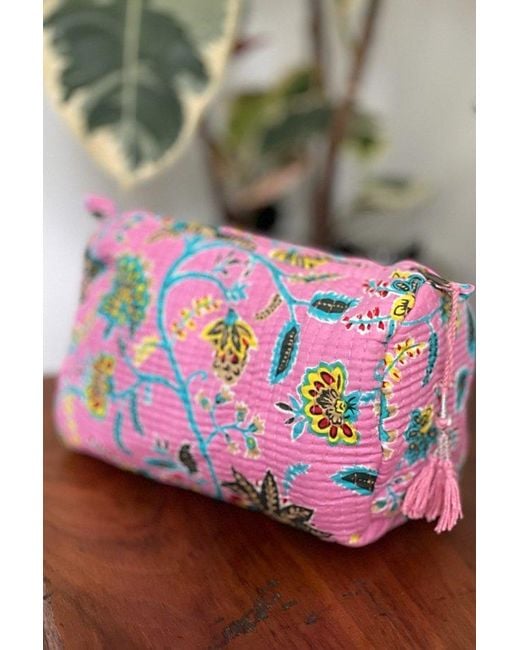 Be Deva Gray Sai Cosmetic Bag
