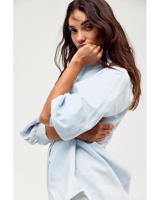 Agolde Blue Lantern Button Down
