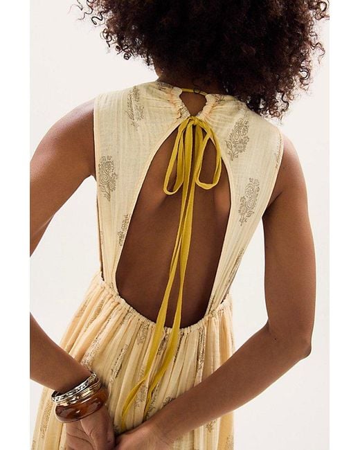Free People Natural Driftwood Maxi Dress