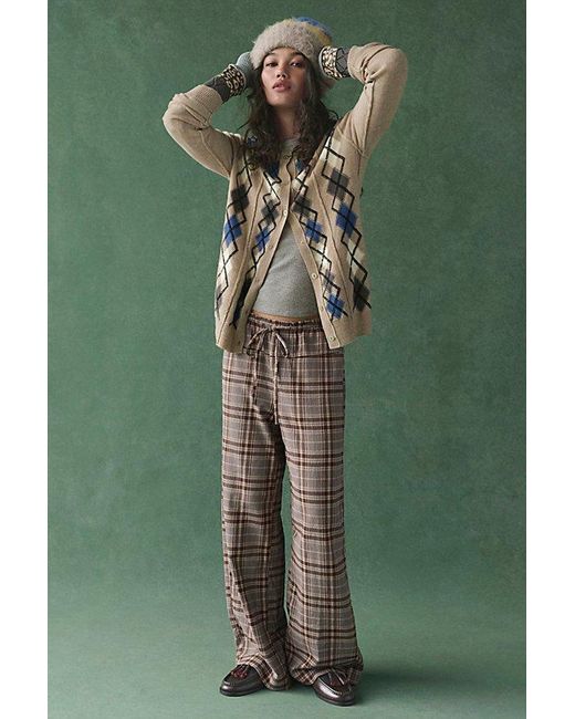 Free People ★ Hudson Canyon Plaid Pants Free People Hudson Canyon Printed Plaid Pants | Depop