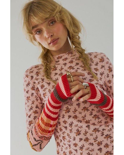Free People Pink We The Free Bold Bowery Cuff