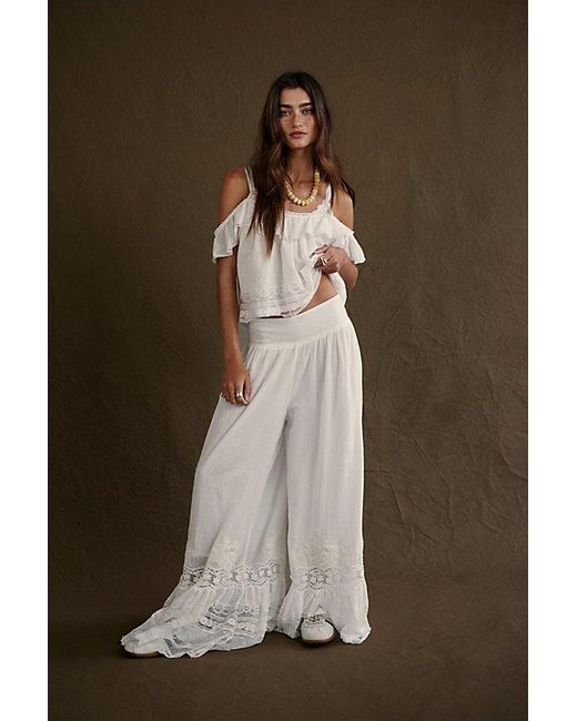 Free People Brown Field Of Roses Set
