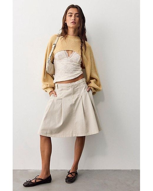 Free People Blue Emery Knitted Bolero