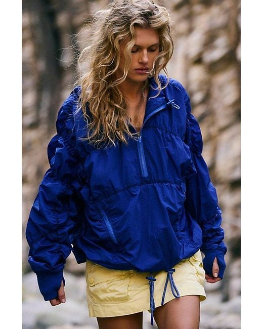 Fp Movement Blue Happy Camper Pullover