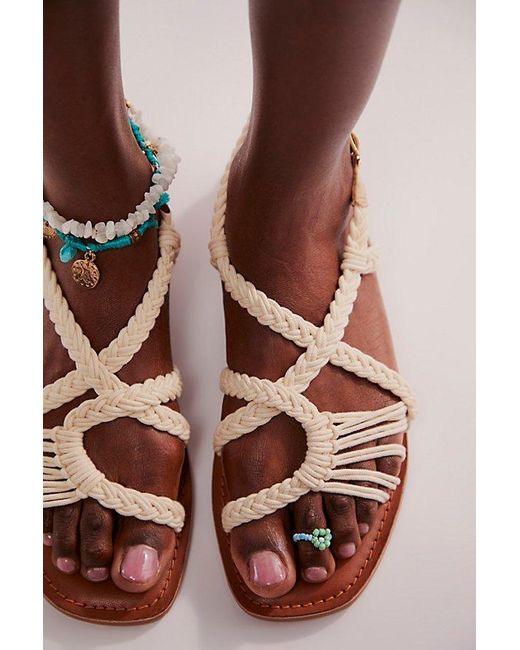 Seychelles Blue Sunset Social Crochet Sandals