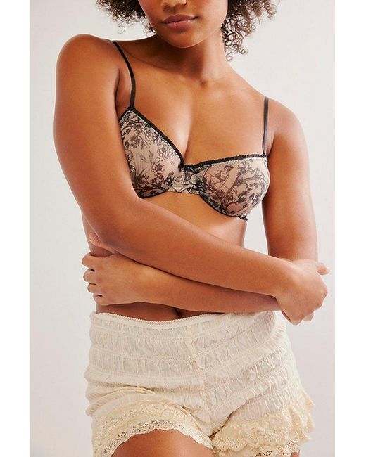 Only Hearts Brown Afternoon Delight Underwire Bra
