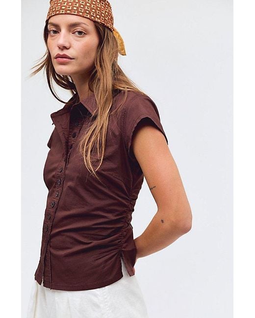 Free People Multicolor Maude Tiny Top