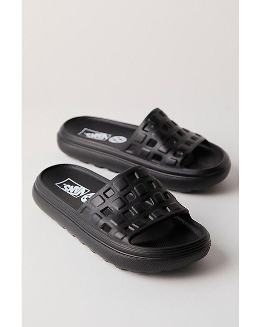 Vans Black Slide-On Vr3Crush Sandals