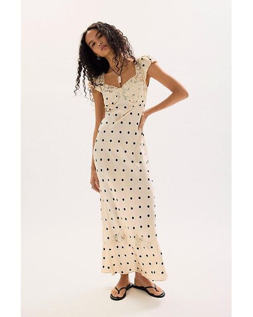 Free People Green Butterfly Babe Maxi Dress