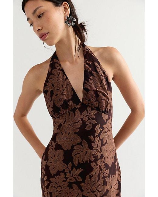 Ownley Brown Elyse Maxi Dress