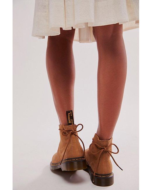 Dr. Martens Natural 101 Lace Up Boots