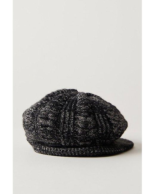 Free People Red Loui Sweater Cadet Hat