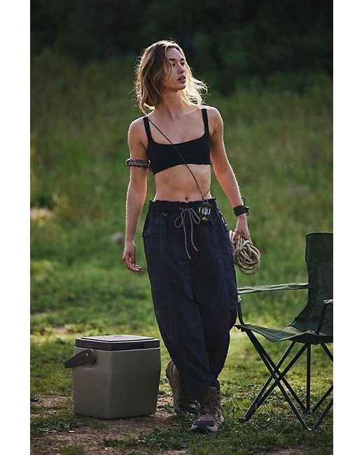 Free People Green In The Wild Pants