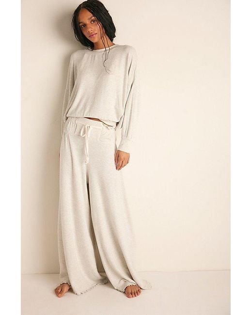 Intimately By Free People Natural Dream State Lounge Trousers By