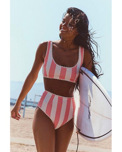 Hammies Red Surf Top