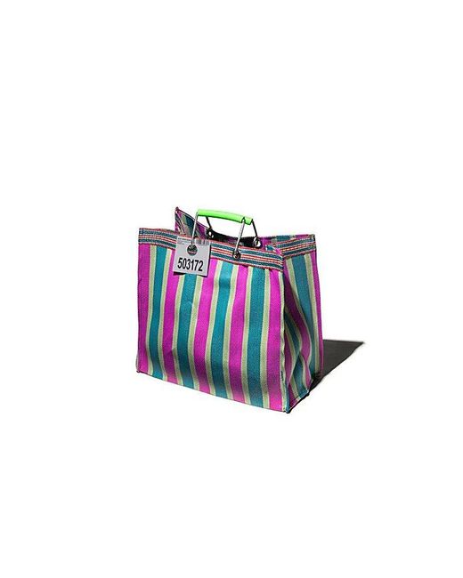 Puebco Blue Recycled Plastic Square Bag