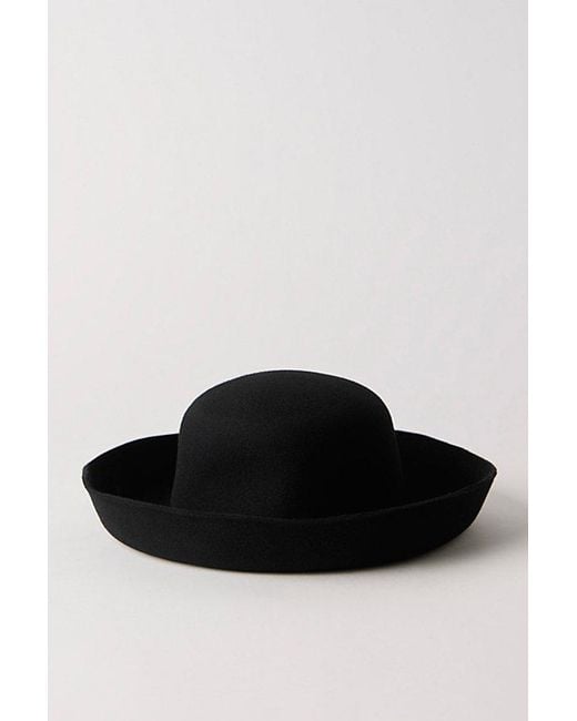 Free People Black The Ulla Felt Hat