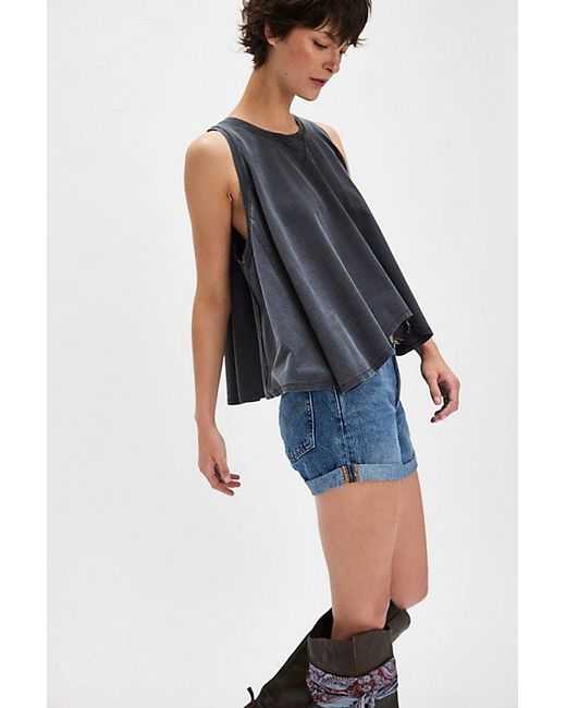 Free People Black Hialeah Tee