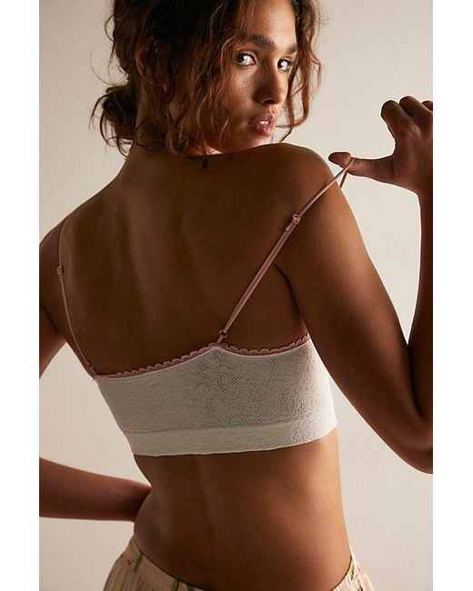 Intimately By Free People Brown Sweet Point Seamless Longline Bralette By