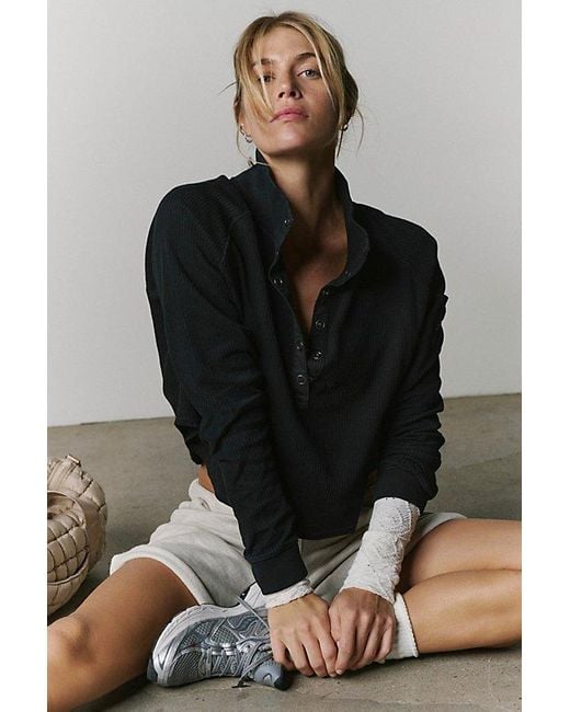 Fp Movement Gray So Fly Henley