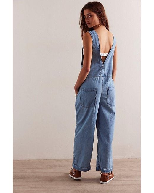Free People We The Free Jude One-Piece in Blue | Lyst